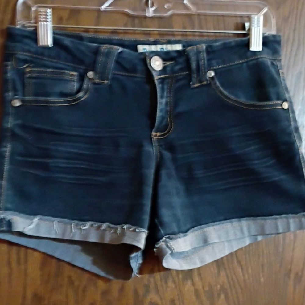 Paris Blues Dark Denim Jean Shorts